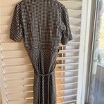 Ganni  Check Crepe Wrap size 38 Photo 5