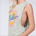 Honey Punch Graphic Print Muscle Tank Top Photo 3