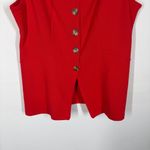 Anthropologie  Maeve Structured Longline Vest Size XL Photo 4