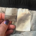 Nike Vintage Track Pants Black Jersey Knit Lined Warmup Womens Small Photo 2