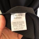 Blanc  Black Midi Ribbed Jacket Size M Photo 5