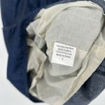 Vava by Joy Han  Denim Mini Dress Dark Wash Pockets Buttons Split Neck Size S Photo 9