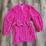 Retrofête Retrofete Gabrielle Robe Dress in Pink Sequins Size Large Long Sleeve NWOT Photo 1