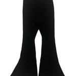 Yogalicious Crossover Flare Yoga Pants Women’s Small Black High Waisted Photo 0