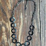 Ny Collection NWOT (boutique)  Silver Circular Necklace Photo 1