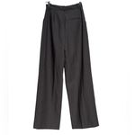 ZARA  Women’s Wide Leg Pleated Black Pants Photo 12