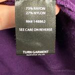 Torrid  Purple Knit Dress Plus Size 5X Criss Cross V‎ Neck 3/4 Sleeve Photo 4