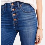 Madewell  10” High-Rise Skinny Raw Hem Cropped Jeans, sz 25 Photo 1