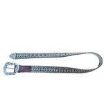 Women’s‎ Rhinestone Cowgirl Rodeo Studded Belt size SM Brown Photo 2