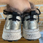 Flower Mountain SILVER MOHICAN SNEAKERS 7.5 Silver Photo 3