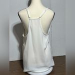 Cami top 24” L wear alone or under a jean jacket or light jacket or blouse White Size M Photo 4