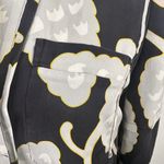 Diane Von Furstenberg  Black Taya Silk Long Sleeve Dress Size 4 Photo 8