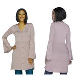 Du Jour Button Front V Photo 1