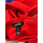 Speechless  Rhinestone Trim Cutout Mermaid Gown In Red. Size 7. NWOT Photo 5