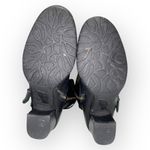 BØRN Milari Women’s Black Leather Tall Riding Boots Size 9.5 Chunky Heel Zip Photo 9