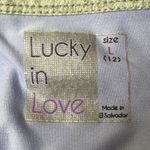 Lucky In Love Tennis Skirt size Large Gray Photo 4