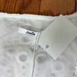 ANDIE  The Navarino Dress Button Front Eyelet‎ white size XS NWT Photo 5