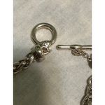 Ralph Lauren RLL Gold Tone Rope Chain, Braided, Nautical Bracelet, Toggle Close Photo 2