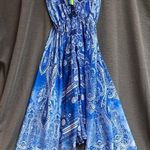 NWT RIMA, beach world silky scarf long dress, or a swim coverup Size undefined Photo 2