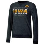 NCAA Iowa Hawkeyes Women's Crew Neck Fleece Sweatshirt in Gray, Medium (8/10) Photo 1
