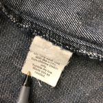 J Crew Womens Denim Jacket Double Breasted Pockets Button Dark Wash Size L Blue Size L Photo 5