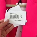 Balmain NWT Double-Breasted Grain De Poudre Wool Blazer in Hot Pink Photo 7