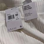 Nike NWT  Sportswear Women's High Waisted Ribbed Pants WHITE 1X Photo 4