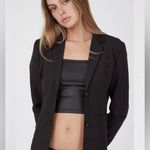 LIONESS Bessette blazer jacket black onyx XS new with tags women Photo 0
