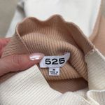 525 America 525 Cotton Color Block Dress in Chalk Multi Size Medium Photo 12