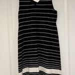 Athleta Santorini Striped V Neck Sleeveless Tank Mini Dress Size S Photo 1