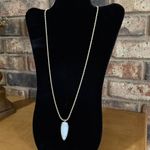 Kendra Scott NWOT Mother of Pearl Shaylee Necklace Photo 2