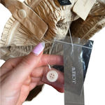 J.Crew Smocked Crop Tank Top Women’s Size Small NWT Tan Nude Photo 11