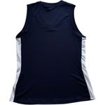 Adidas NWT  Women’s Quickset
25 Sleeveless Jersey Navy Medium Workout JX6486N New Photo 5