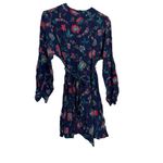 Derek Lam  10 Crosby Navy Floral Dress Photo 6