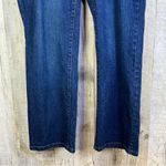 Cato Size 14 Cropped Ankle Dark Wash Blue Denim Jean with Stretch Straig… Photo 3