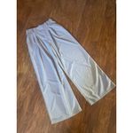 Halara   High Waist Pocket Wide Leg Micro Waffle Pants Satellite Gray Small S Photo 2