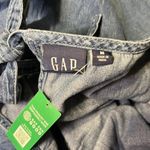 Gap  denim blouse with tie at back if neck Photo 6