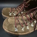Free People Durango Olive Tan Suede Leather Lace Up Platform Hiker Boots Size 39 Photo 12