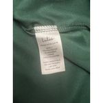 Lulus   Sereno Green  Satin Cowl Neck Asymmetrical‎ Midi Dress Sz Small Photo 6