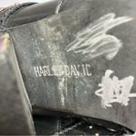 Harley Davidson obsession harness boots black leather buckles heels womens 8 Photo 6