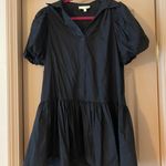 Collard Black Dress Size L Photo 0