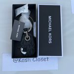 Michael Kors Logo Bottle Opener Key Fob- Black Photo 3