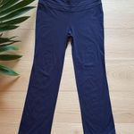Boston Proper Navy Blue Stretchy Wide Leg Pants - Size M Photo 0