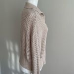 Rachel Zoe Women's Beige Knit Sweater Size S Photo 3