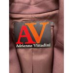 Adrienne Vittadini Brown Single-button Notched Lapel Blazer Jacket 4 Photo 3