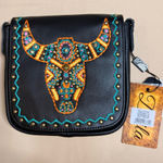 Montana West NWT- Delila Embroidered Bull Crossbody Photo 0