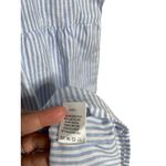 Tradlands Chalet Tiered Dress Harbor Midi Striped Cotton Linen Womans 2X NWOT White Photo 10