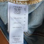 frame denim Frame Le Cutoff Fullerrah blue denim distressed shorts 25 Photo 5