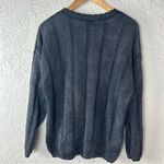VTG 90’s GAS The Great American Sweater Co. Charcoal Gray Knit Size L Black Size L Photo 3