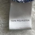 Avenue  Floral Sleeveless Blouse‎ Womens Size Blue White Flowers Asymmetrical Hem Photo 10